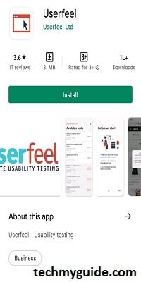 Userfeel - पैसे कमाने वाला गेम