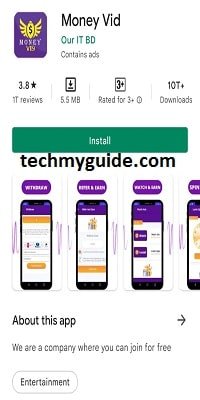 Vid Money App – Best Video Dekhe Aur Paise Kamaye App Download