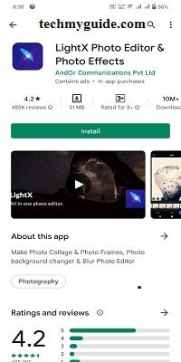 LightX Photo Editor & Photo Effects – Best Photo Banane Ka App