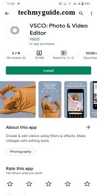 VSCO – Photo Banane Wala Apps Download और फोटो सजाने वाला ऐप्स डाउनलोड करना है