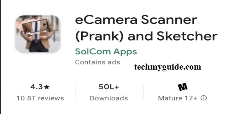 E-Camera Scanner Prank – Kapde Ke Aar Paar Dekhne Wala Camera App