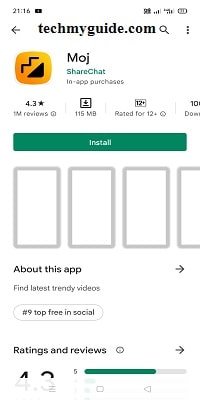 Moj App – वीडियो देखकर पैसे कमाने वाला एप, वीडियो बनाकर पैसे कैसे कमाए
