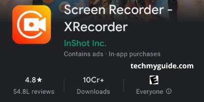 Screen Recorder V Recorder - Audio, Video Editor - Best App For Screen Recording Gameplay