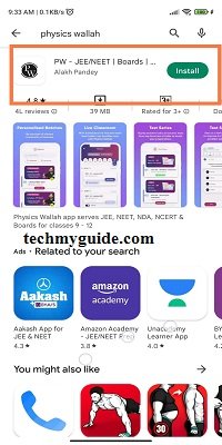 Physics Wallah Notes, Physics Wallah Live AndPhysics Wallah App For Pc