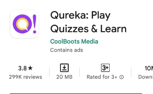 Qureka – क्विज खेलो पैसा जीतो