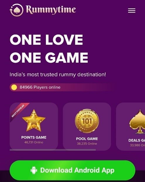 Rummy Time – तीन पत्ती रियल कैश गेम