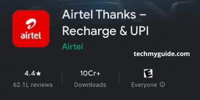 Airtel Thanks App - बिजली बिल चेक करने वाला ऐप डाउनलोड