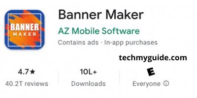 Banner Maker Photo App - बैनर पोस्टर