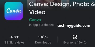 Canva App - पोस्टर बनाने वाला ऐप्स