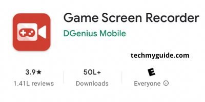 Game Screen Recorder - स्क्रीन रिकॉर्डिंग ऐप्स
