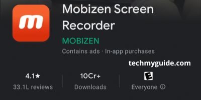 Mobizen Screen Recorder - Screen Record Karne Wala App