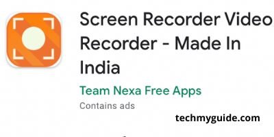 Screen Recorder - Made In India - Best Screen And Video Recording Software