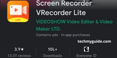 Screen Recorder, Video Recorder, V Recorder Editor - स्क्रीन रिकॉर्डिंग ऐप