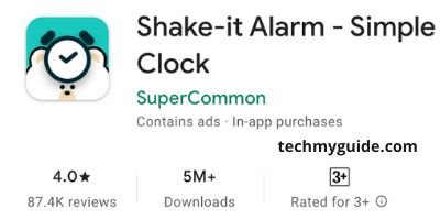 Shake-It Alarm - Subah uthne ke liye alarm ringtone