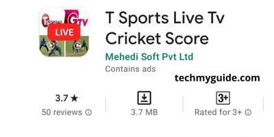 T-Sports Live App - Test Match Dekhne Wala App