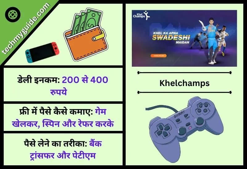 खेलचैंप्स गेम (Khelchamps App) - टीम लगाने वाला ऐप फ्री डाउनलोड