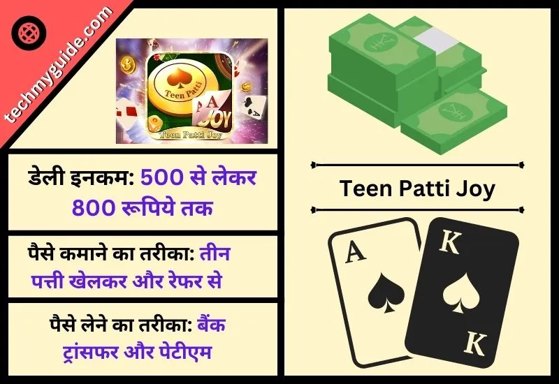 Teen Patti Joy - तीन पत्ती गेम पैसे वाला डाउनलोड