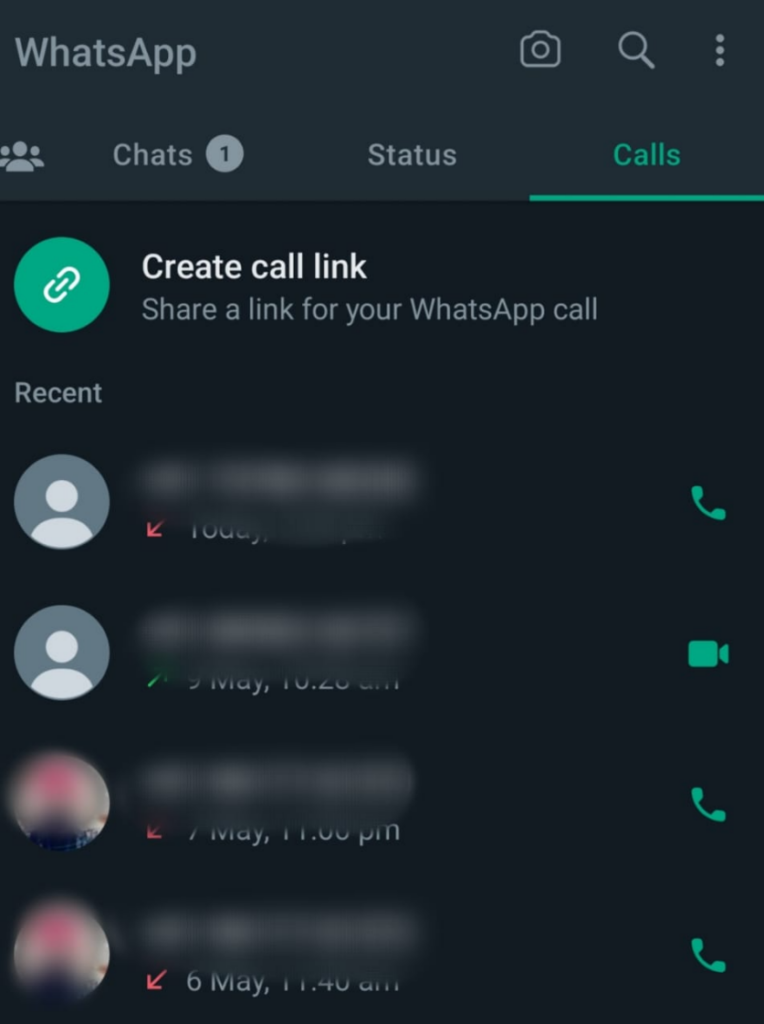 Whatsapp Call Kaise Nikale